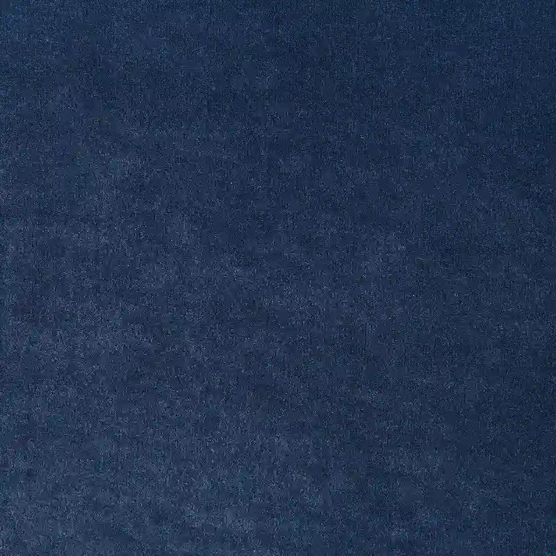 Causeuse rembourrée avec revêtement en velours chenille bleu gris
