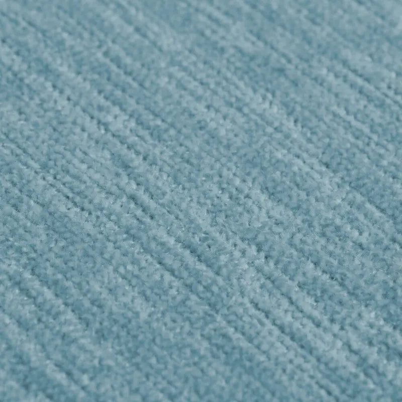 Chaise longue ergonomique en chenille de couleur bleu marine, violet, sarcelle, gris et kaki