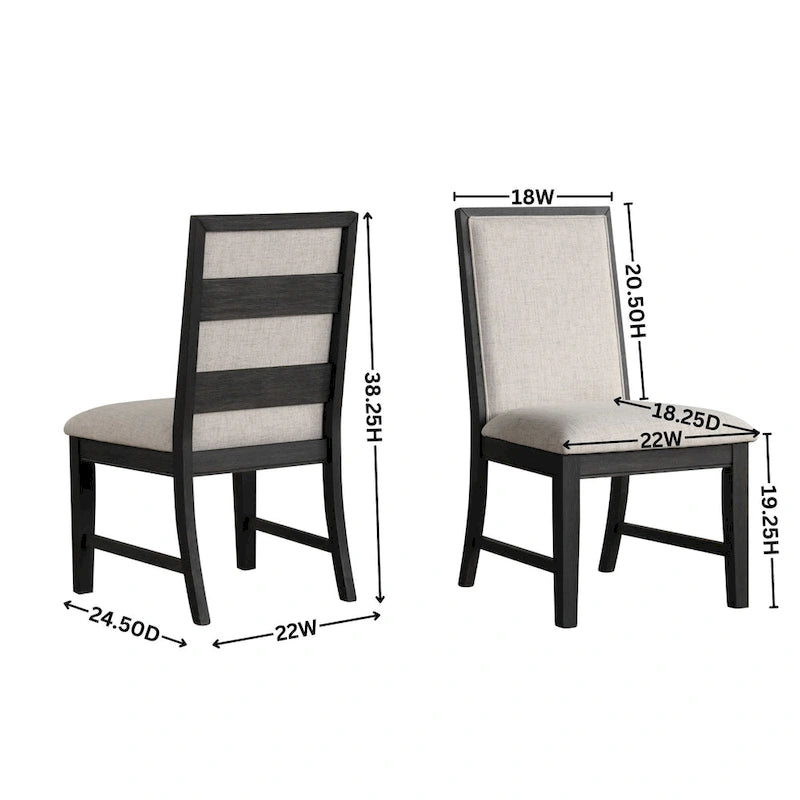 Table à manger ronde avec piètement croisé et plateau en MDF gris clair